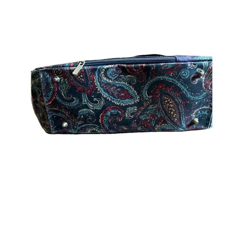 Chaps Richmond Park Mountain Paisley Weekender Laptop Bag Travel Tote w/ Strap